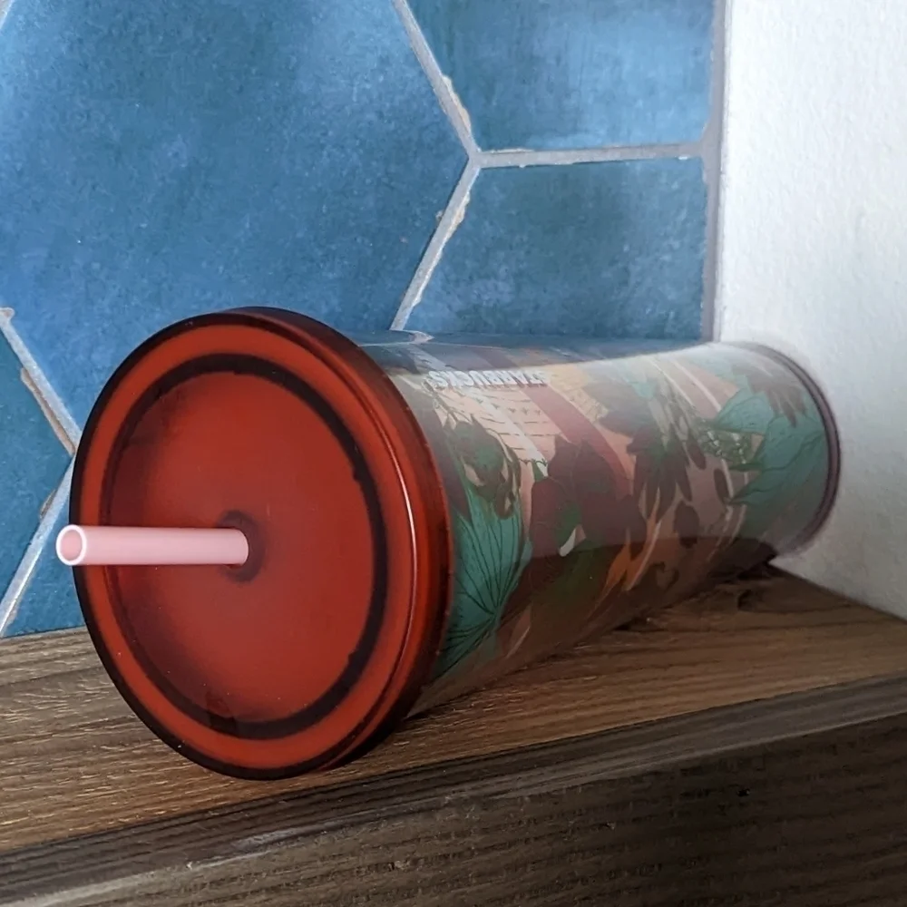 Starbucks Terracotta Desert Cactus Succulent Venti Tumbler Summer 2019 24oz RARE